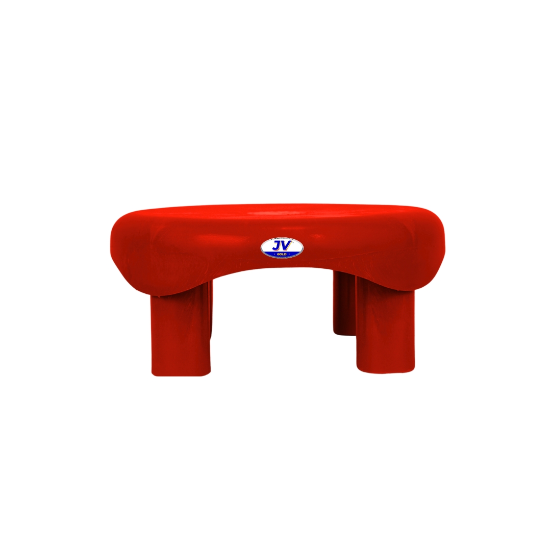 Bathroom Stool Red