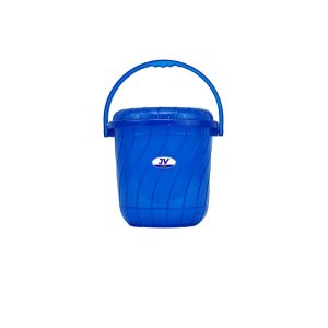 Bucket With Lid Blue