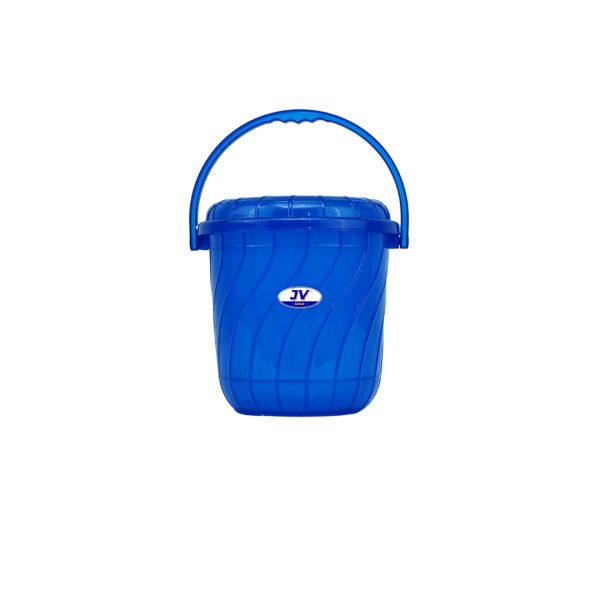 Bucket With Lid Blue