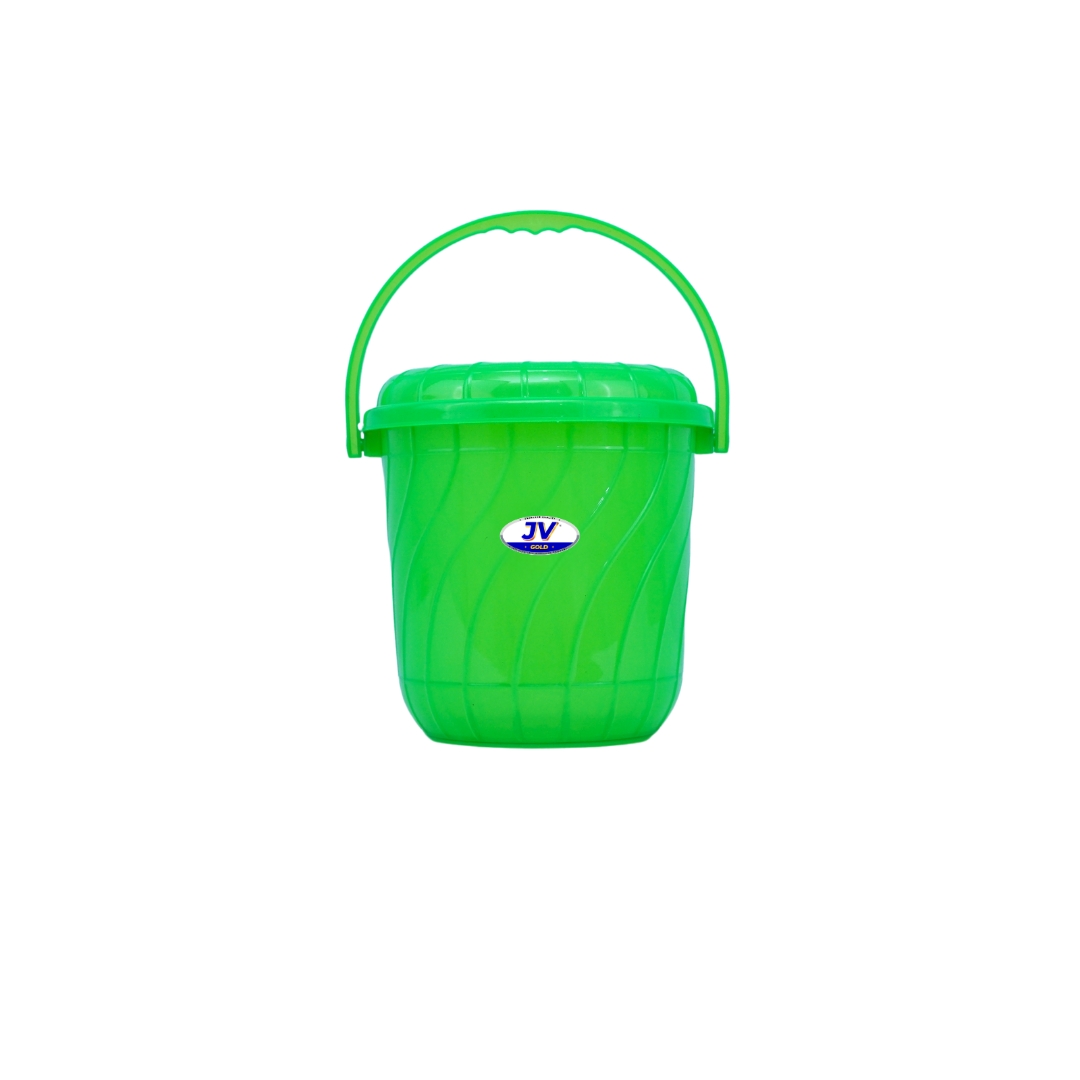 Bucket With Lid Green