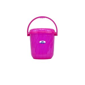 Bucket With Lid Purple