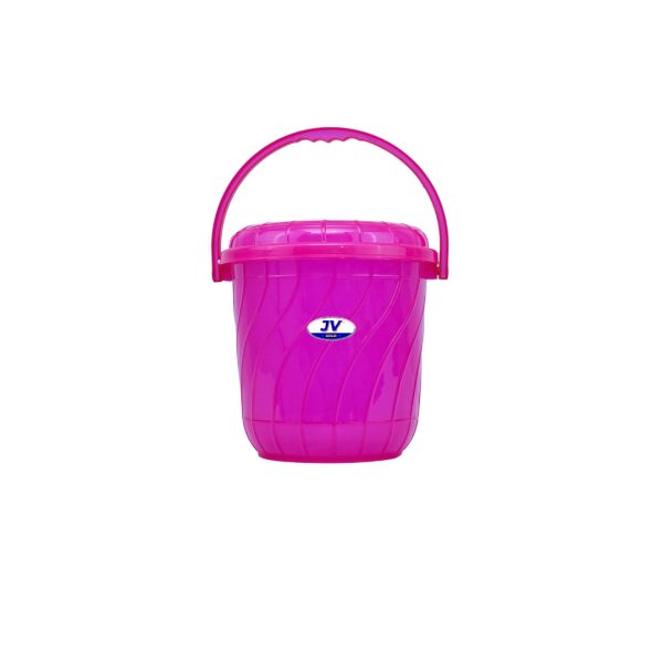 Bucket With Lid Purple