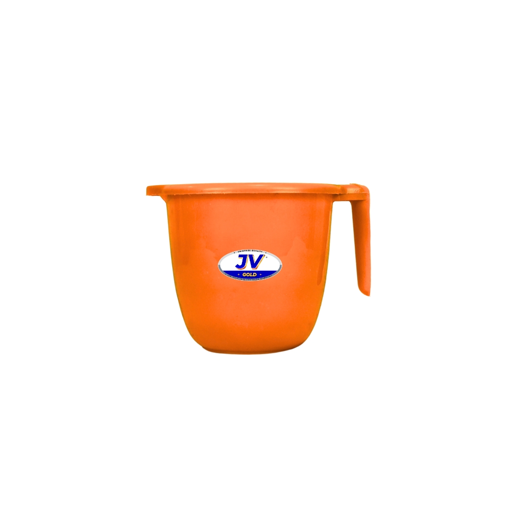 Plastic Bathroom Mug Orange