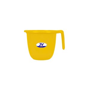 Plastic Bathroom Mug Yellow