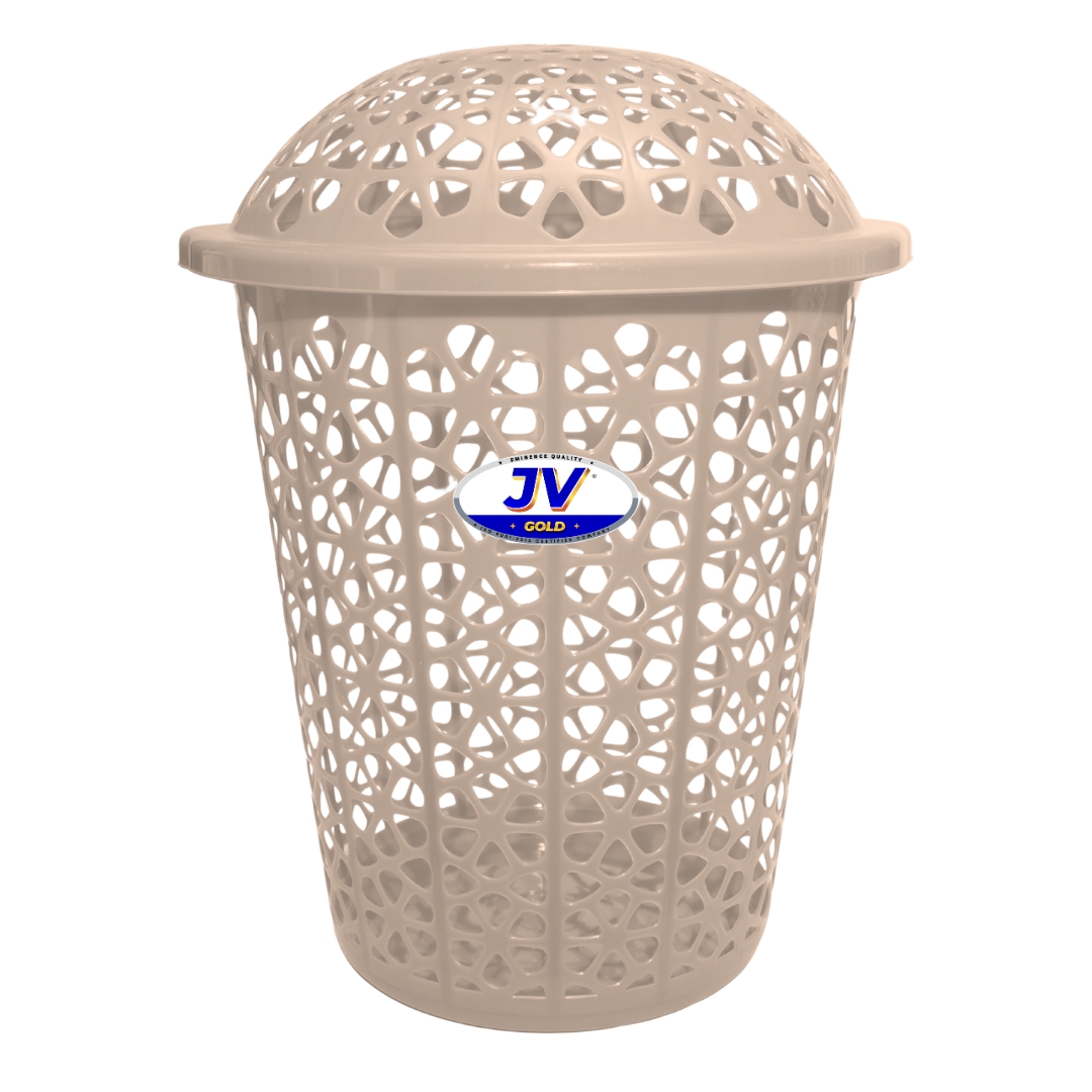 Plastic Laundry Basket With Lid Cream Plastic Laundry Basket With Lid Cream