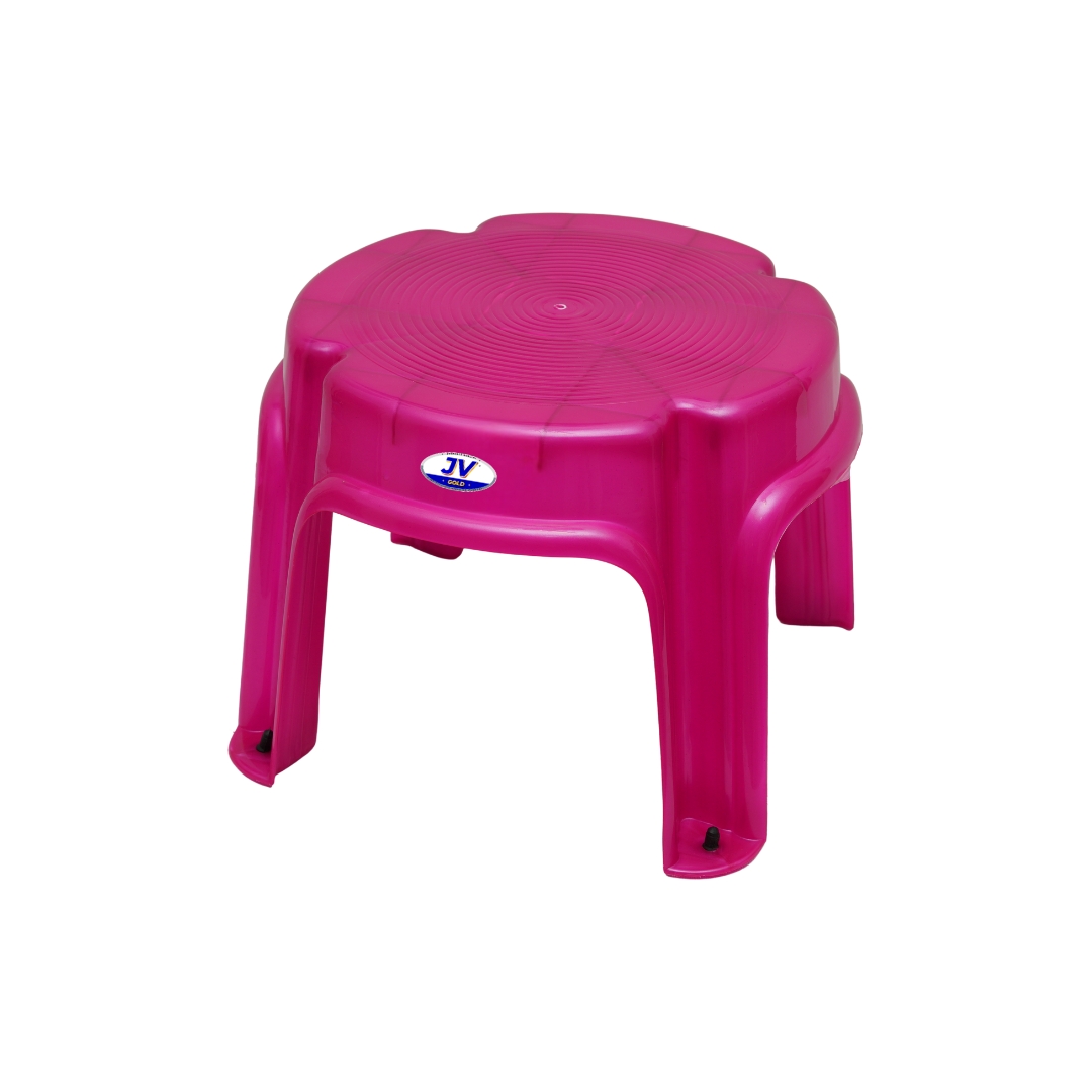 Plastic Seating Stool (Pink)