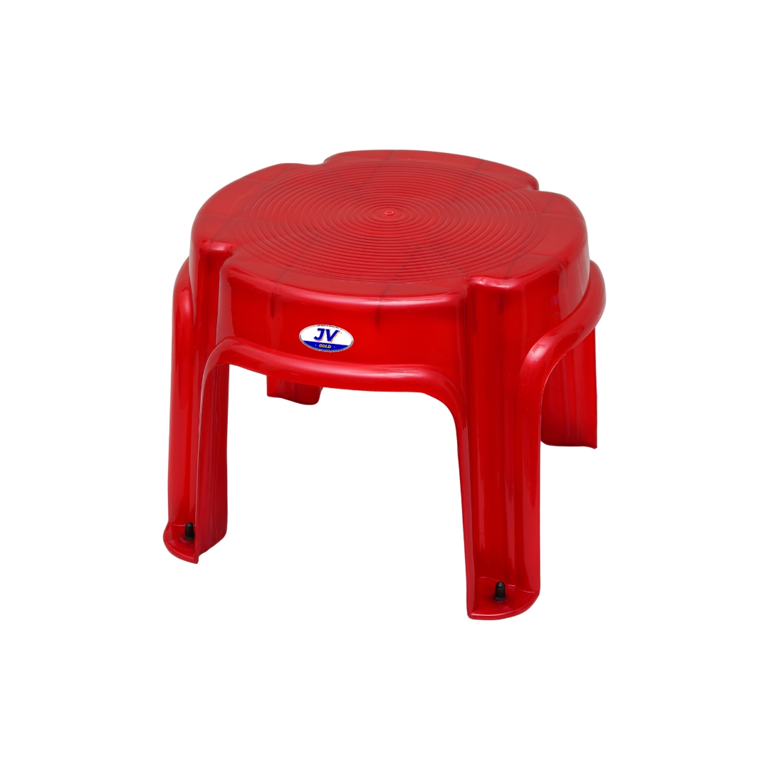 Plastic Seating Stool (Red)