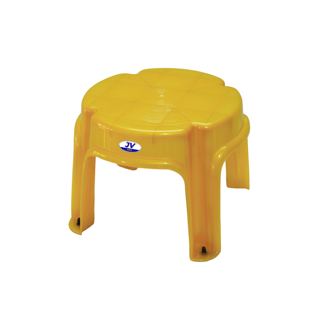 Plastic Seating Stool Yellow