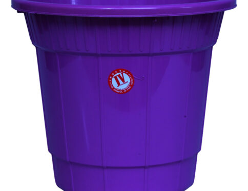 Blue Star Dustbin – Grey